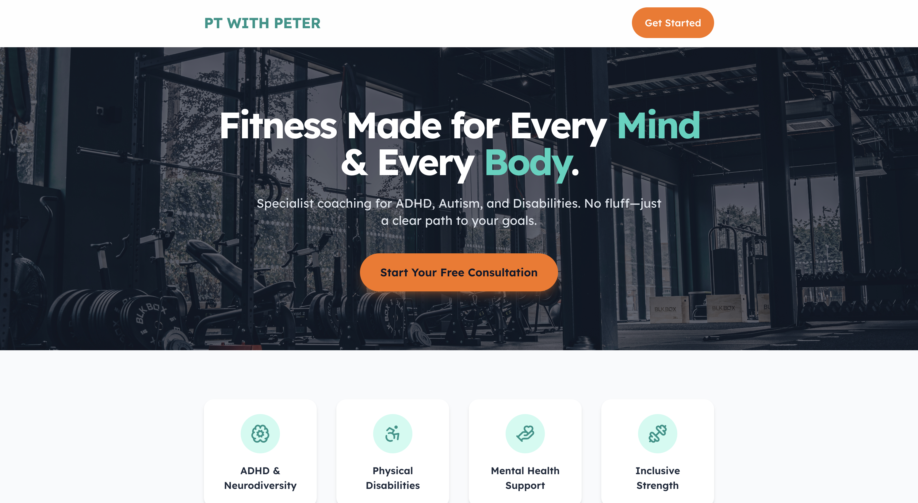 PT with Peter project screenshot