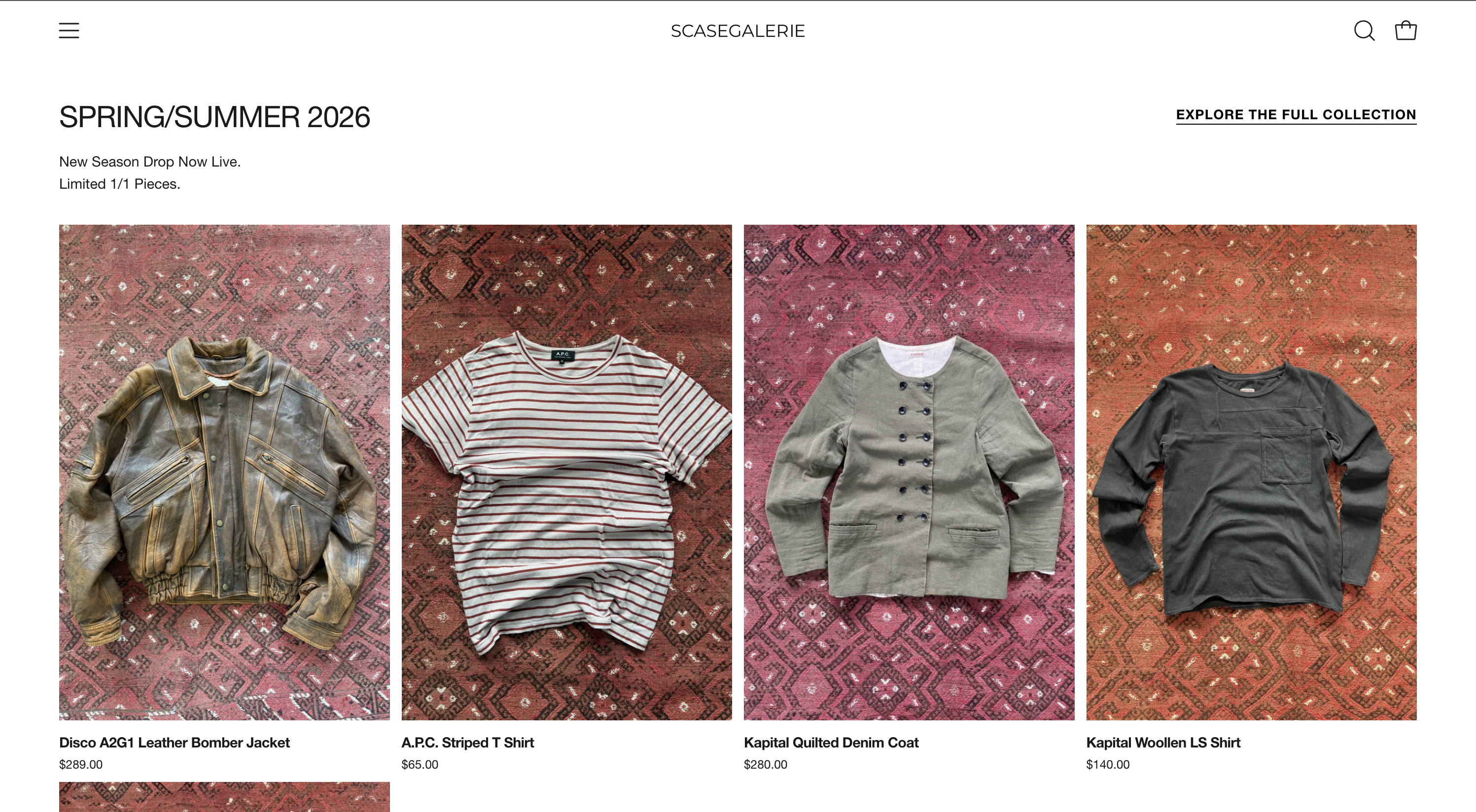 SCASE Galerie project screenshot